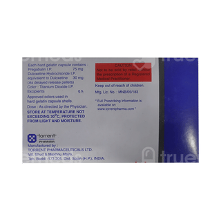 Pregeb D 75/30 MG Capsule 10